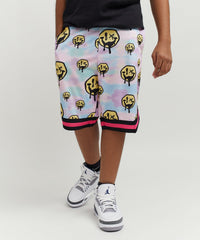 Thumbnail for Trippy Mesh Kids Shorts