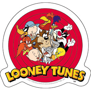 Looney Tunes Looney Tunes 5"x4.75" Sticker - 6 pc prepack