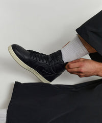 Thumbnail for Flaming Skull Sneakers - Black