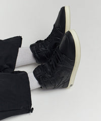Thumbnail for Flaming Skull Sneakers - Black