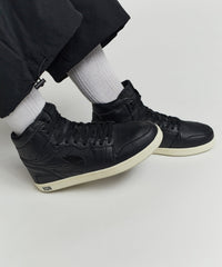 Thumbnail for Flaming Skull Sneakers - Black