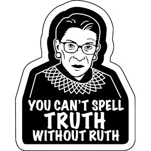 RBG Truth Ruth 4"x5" Sticker - 6 pc prepack