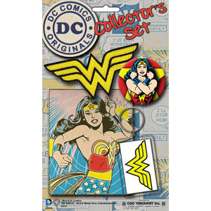 DC Comics Originals Wonder Woman Collector's Set (B-DC-0023, K-DC-0015, P-DC-0023, S-DC-0071) - 6 pc prepack