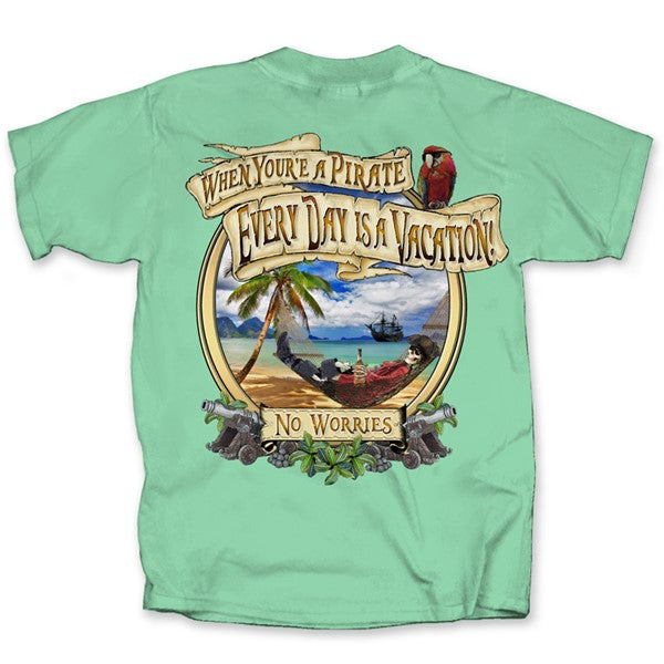 Pirate Everyday Is Vacation T-Shirt