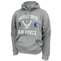 Thumbnail for Military Vintage Air Force Emblem Hoodie