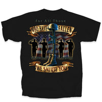 Thumbnail for Military Salute to Fallen T-Shirt