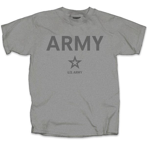Military Army Reflective Logo T-Shirt