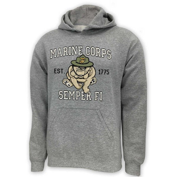 Marines Retro Logo Adult Hood