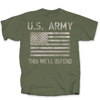 Thumbnail for Military Army Tonal Flag T-Shirt
