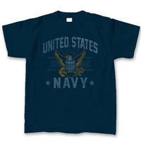 Thumbnail for Military Vintage Navy Emblem T-Shirt