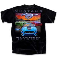 Thumbnail for Ford Mustang Madness Cant Be Cured T-Shirt