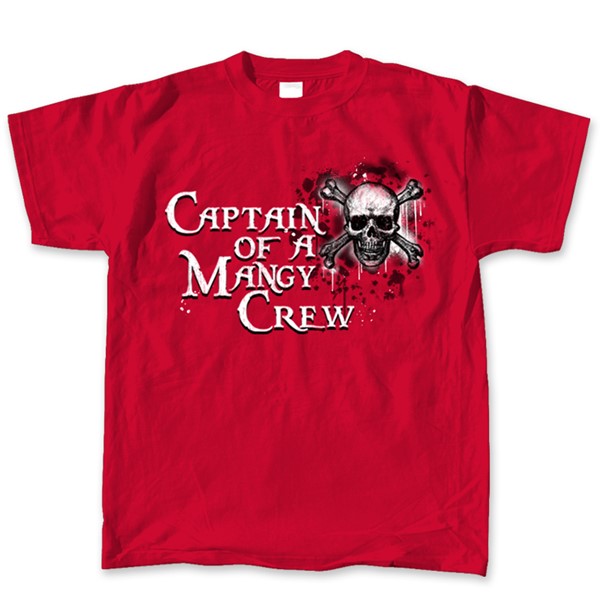 Pirate Mangy Crew T-Shirt