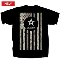 Thumbnail for Military Army Camo Flag W/ Logo T-Shirt
