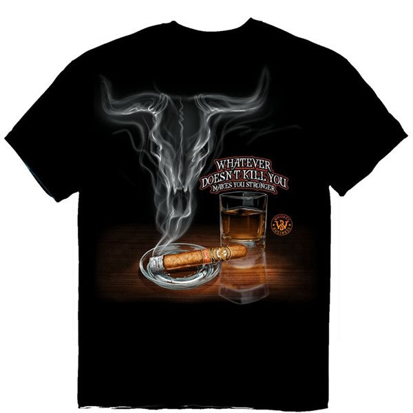 Whiskey Business Bull Smoke T-Shirt