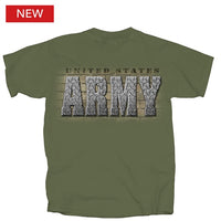 Thumbnail for Military Army Diamond Plate Logo T-Shirt