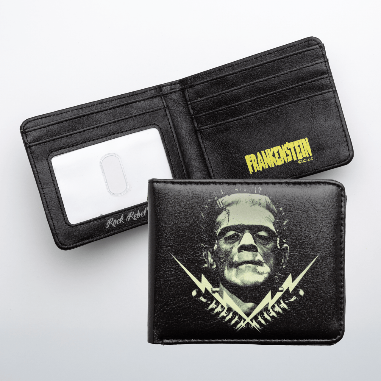 Frankenstein Bolts Bifold Wallet