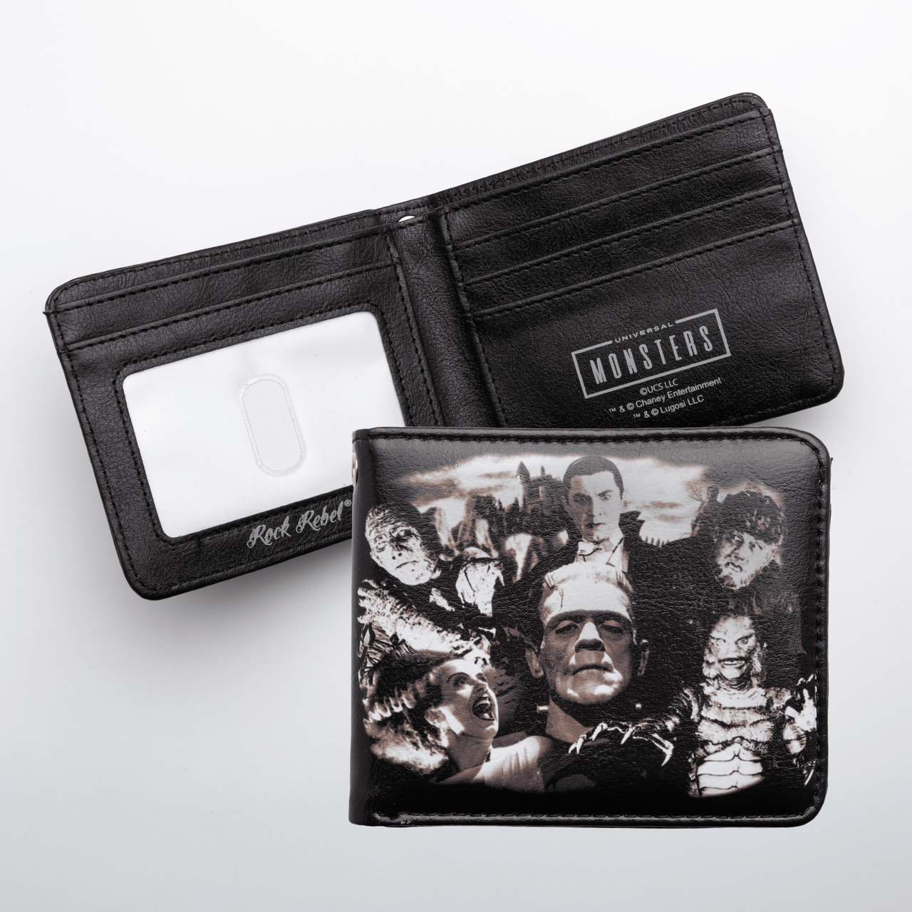 Monster Collage Bifold Wallet