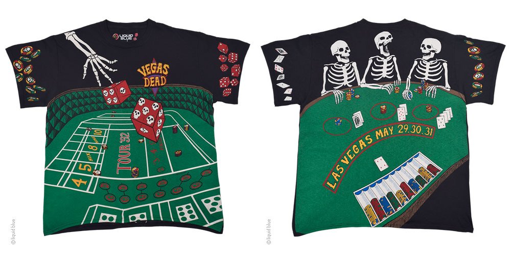 Grateful Dead Vegas Dead T-Shirt - Black