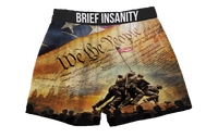 Thumbnail for BRIEF INSANITY We The People Boxer Shorts