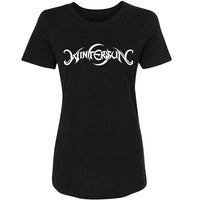 Thumbnail for Wintersun Logo Daughters Of Winter Ladies Black T-Shirt
