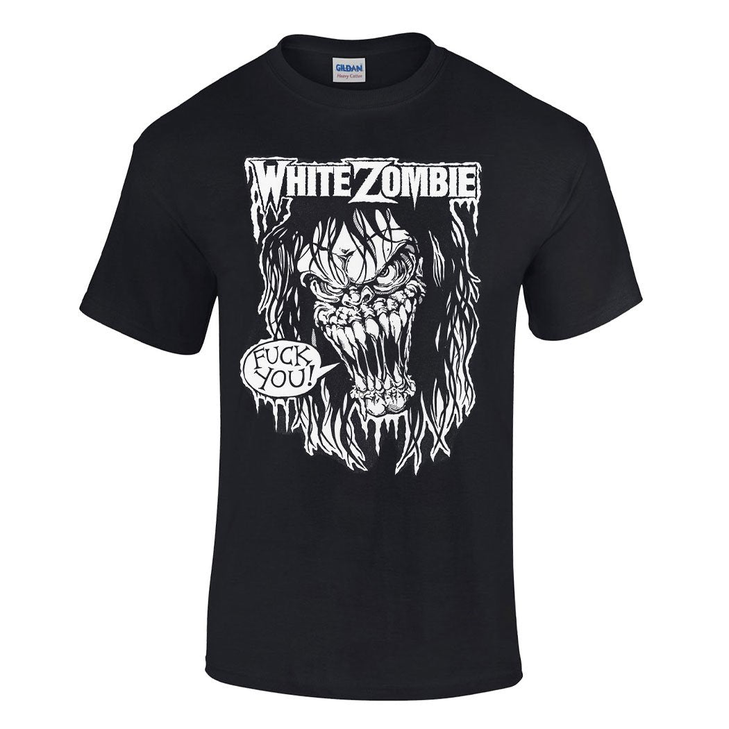 White Zombie F You T-Shirt