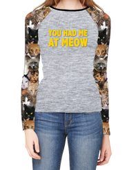 Thumbnail for BRIEF INSANITY You Had Me At Meow Shirt