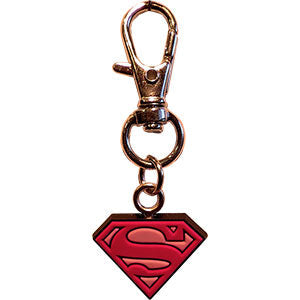 DC Comics Supergirl Logo Rubber Keychain - 3 pc prepack