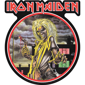 Ro Iron Maiden Pack de 5 Rond Broche Badge Précoce Albums
